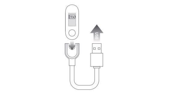 Cargando la Xiaomi Mi band 3