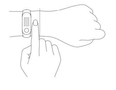 usando la mi band 3 es