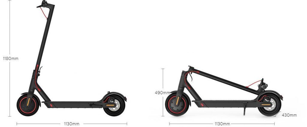 Medidas patinete m365 pro
